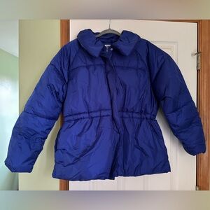 Water Resistant Puffer Jacket with Cinched Waist